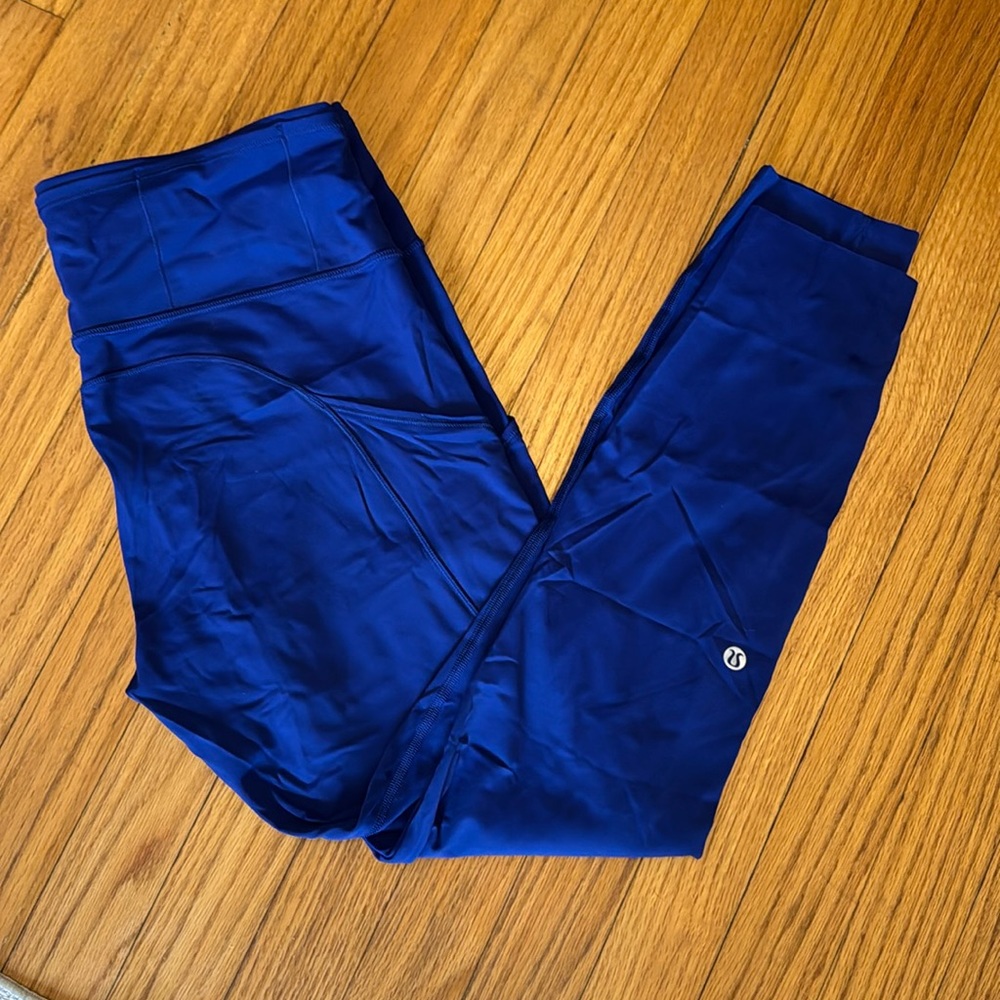 lululemon athletica Blue Leggings